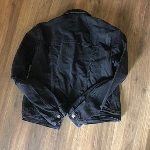 Abercrombie & Fitch Jackets & Coats - Abercrombie distressed black denim jacket Abercrombie & Fitch Jackets & Coats - Abercrombie distressed black denim jacket